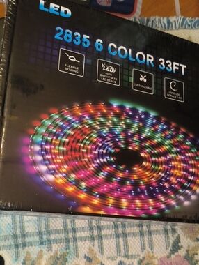 Multicolor LED Strip Lights 33ft - Flexible RGB Lighting